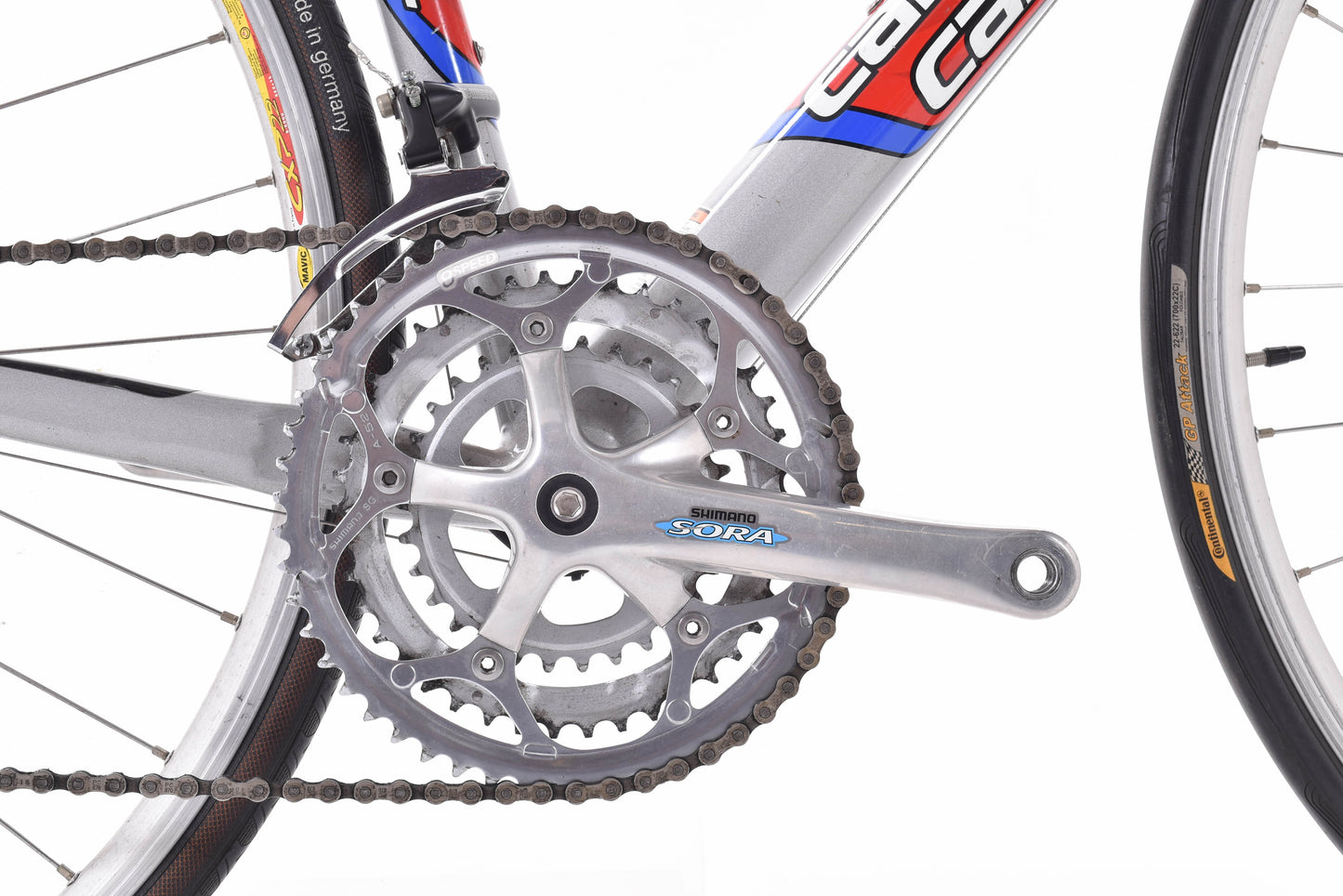 USED Cannondale CAAD4 R400 Triple Aluminum Road Bike 50cm Small 3x8 speed 2003