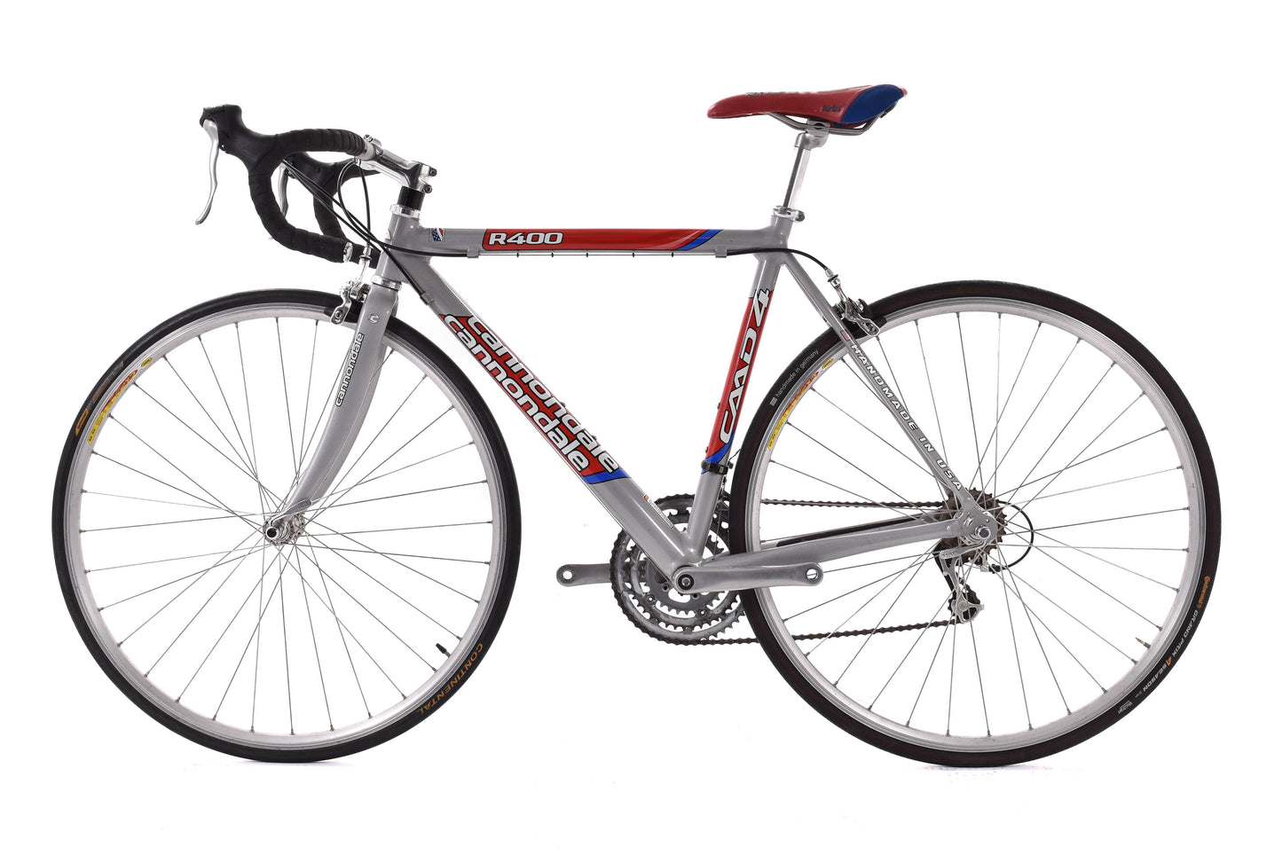 USED Cannondale CAAD4 R400 Triple Aluminum Road Bike 50cm Small 3x8 speed 2003