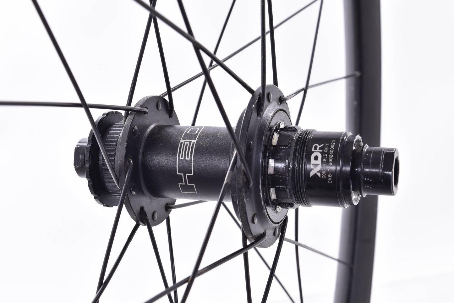USED HED Eroica LT 700C Tubeless Wheelset 12mm TA SRAM XD Gravel All Road