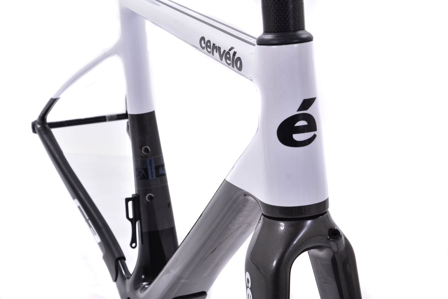 USED 2018 Cervelo C3 Disc 51cm Carbon Road Frame Black/White/Grey
