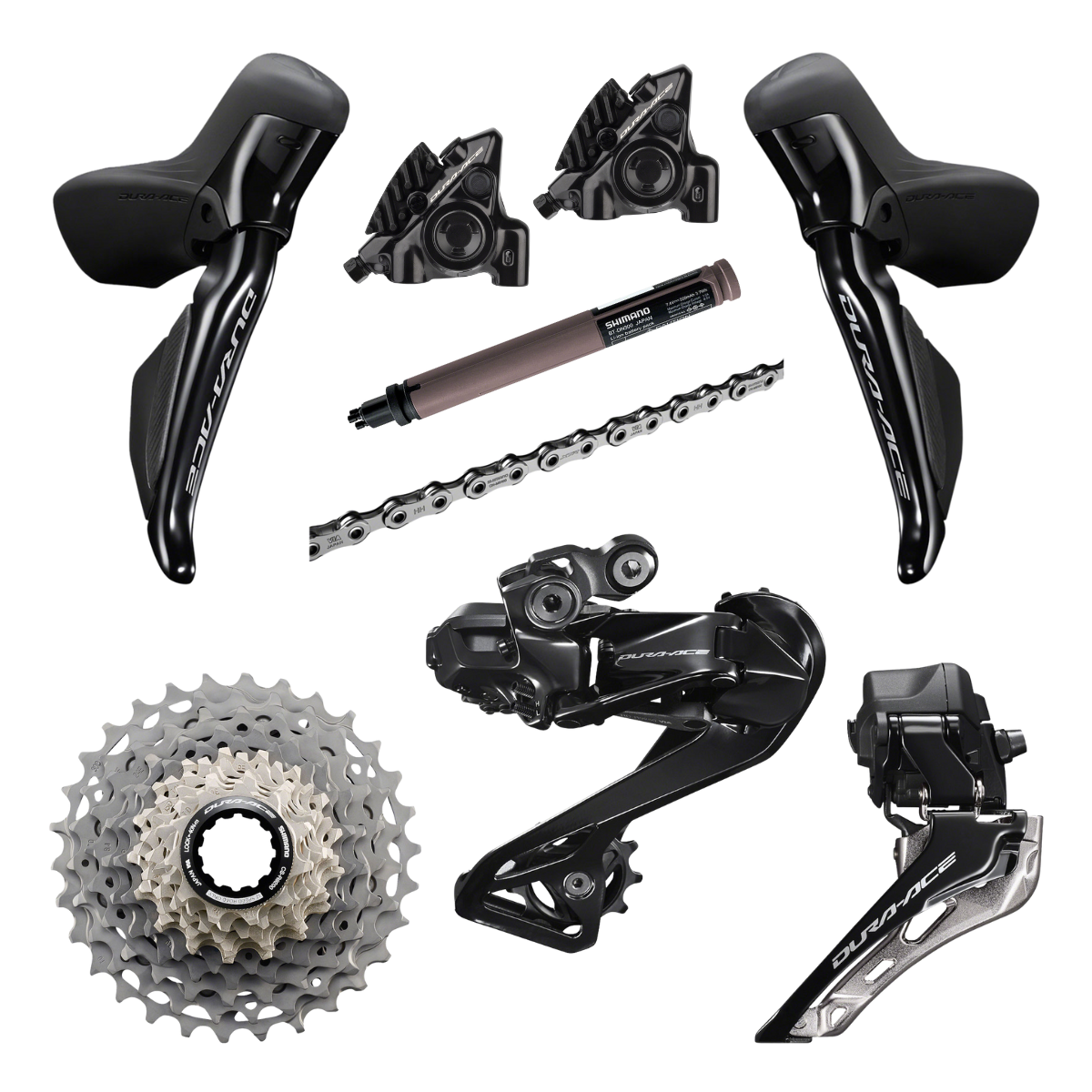 NEW Shimano Dura-Ace R9270 2x12-Speed Di2 Groupset - Road R9200