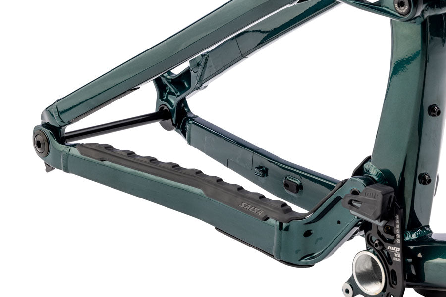 NEW Salsa Blackthorn 145 All-Mountain Frame - 29", Aluminum, Black Spruce