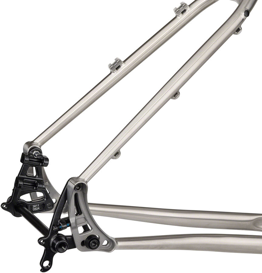 NEW Salsa Fargo Ti Bikepacking Gravel All-Road Frameset - 29", Titanium, Raw