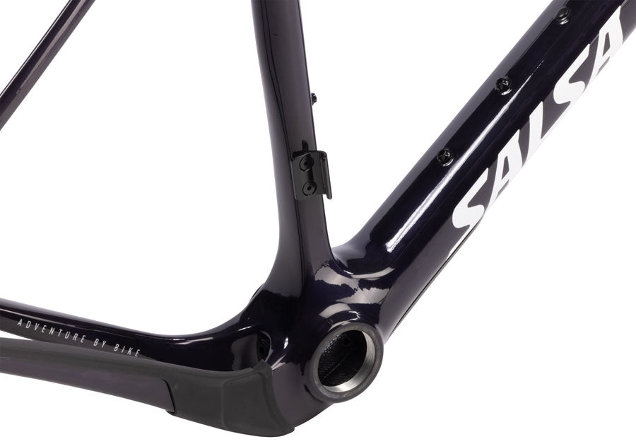 NEW Salsa Flyway C DLX Gravel / All-Road Frameset - 700c, Carbon, Midnight