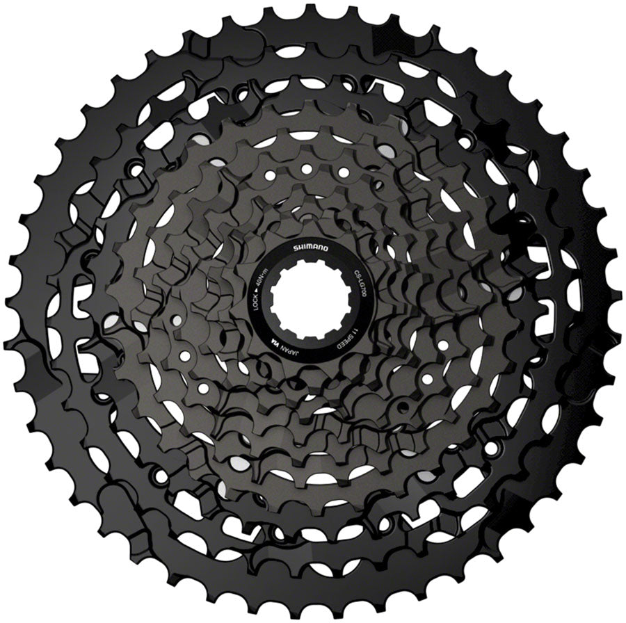 NEW Shimano CUES CS-LG700-11 Cassette - 11-Speed, LINKGLIDE, Black