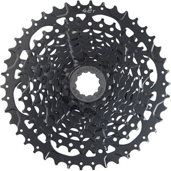 NEW microSHIFT ADVENT E-Series Cassette - 9 Speed, 11-42t, Black, ED Coated