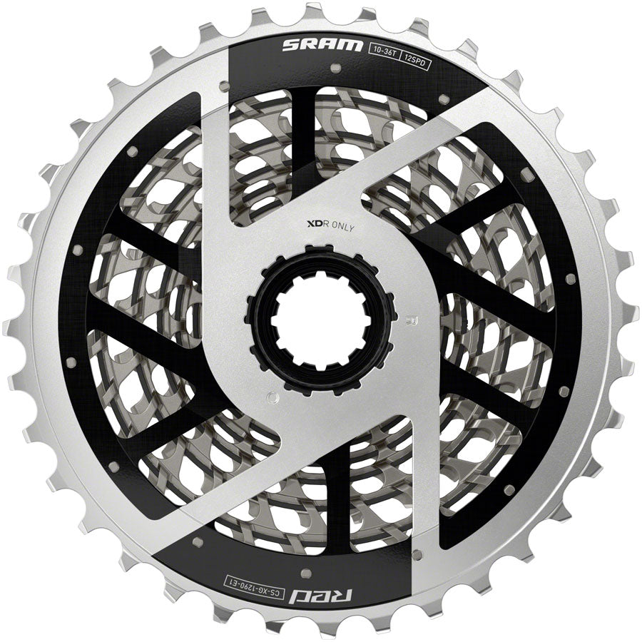 NEW SRAM RED XG-1290 Cassette - 12-Speed, For XDR Driver Body, E1