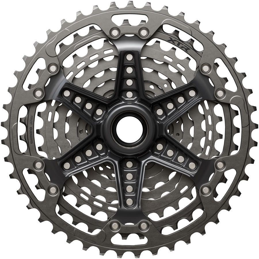 NEW Shimano XTR CS-M9200-12 Cassette - 12-Speed, Hyperglide+, Micro Spline, Gray