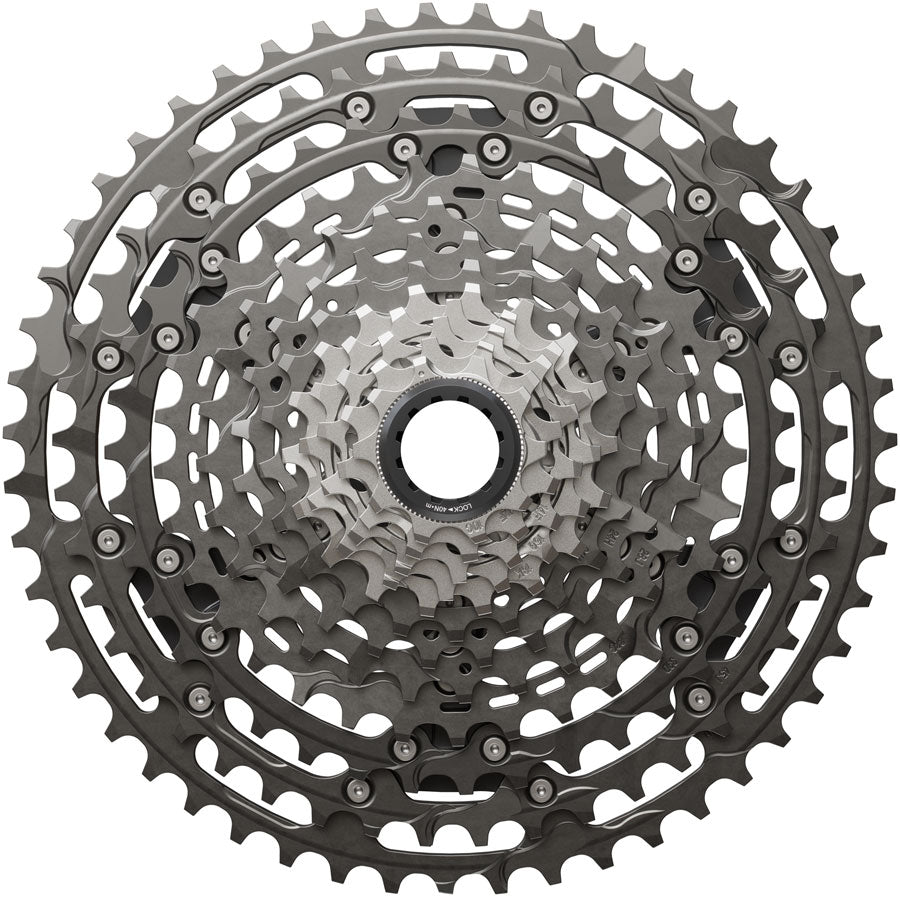 NEW Shimano XTR CS-M9200-12 Cassette - 12-Speed, Hyperglide+, Micro Spline, Gray