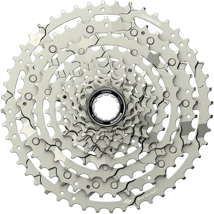 NEW Shimano CUES CS-LG400-10 Cassette - 10-Speed, 11-48t, LINKGLIDE, S