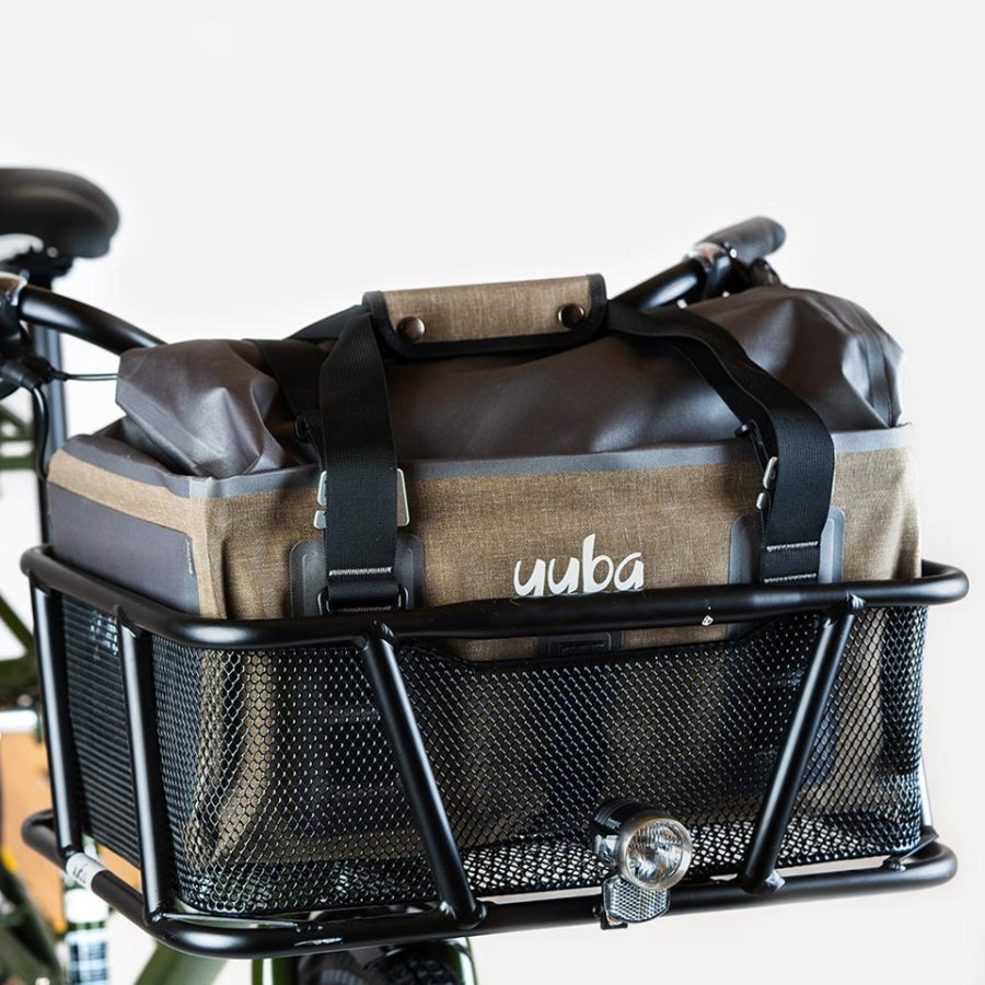 NEW Yuba Grab & Go Bag - Roll Top Front Bag For FastRack and Bread Basket