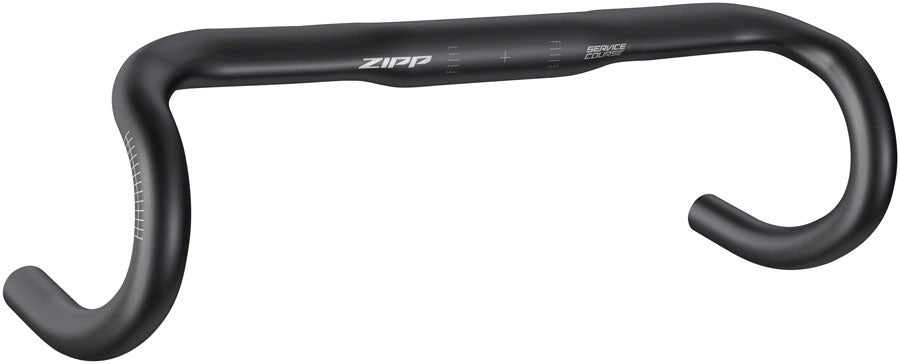 NEW Zipp Service Course 70 Ergo Drop Handlebar - Aluminum, 31.8mm, Bead Blast Black, B2
