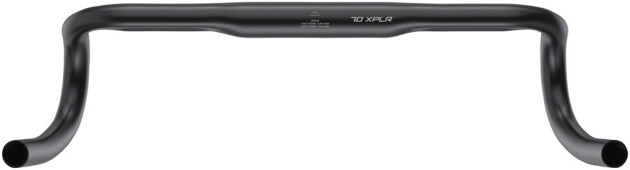 NEW Zipp Service Course 70 XPLR Drop Handlebar - Aluminum, 31.8mm, Bead Blast Black, A2