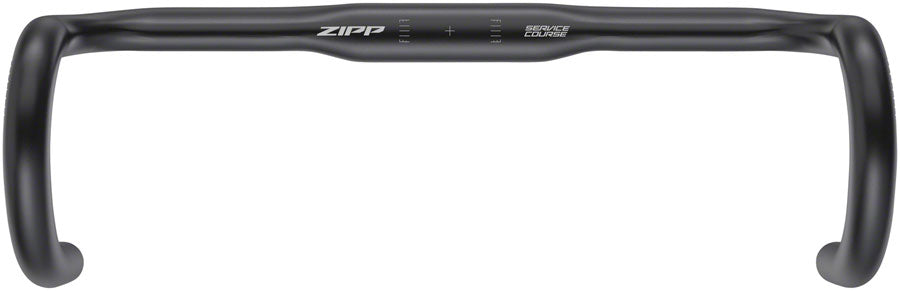 NEW Zipp Service Course 80 Ergo Drop Handlebar - Aluminum, 31.8mm, Bead Blast Black, A2