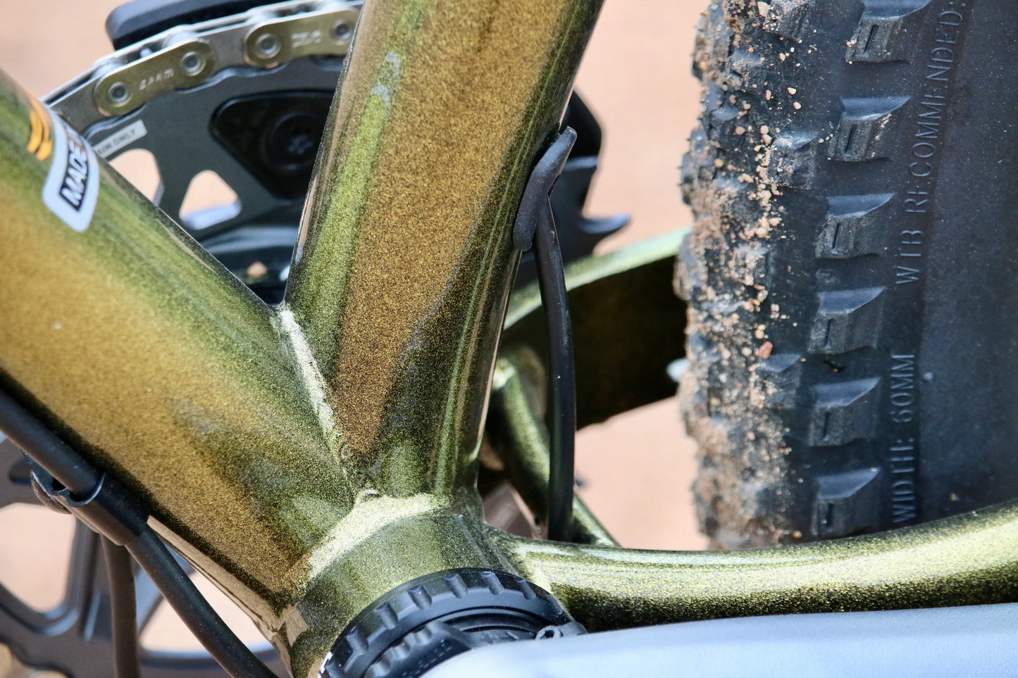 NEW Wilde Dark Star Steel Hardtail Mountain Bike - Gold Metal Flake and Sparkle Black