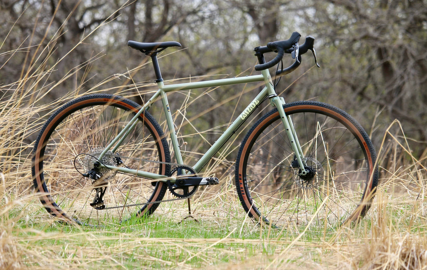 NEW Wilde Rambler Steel Gravel / All-Arounder Bike - Sage Green Shimmer