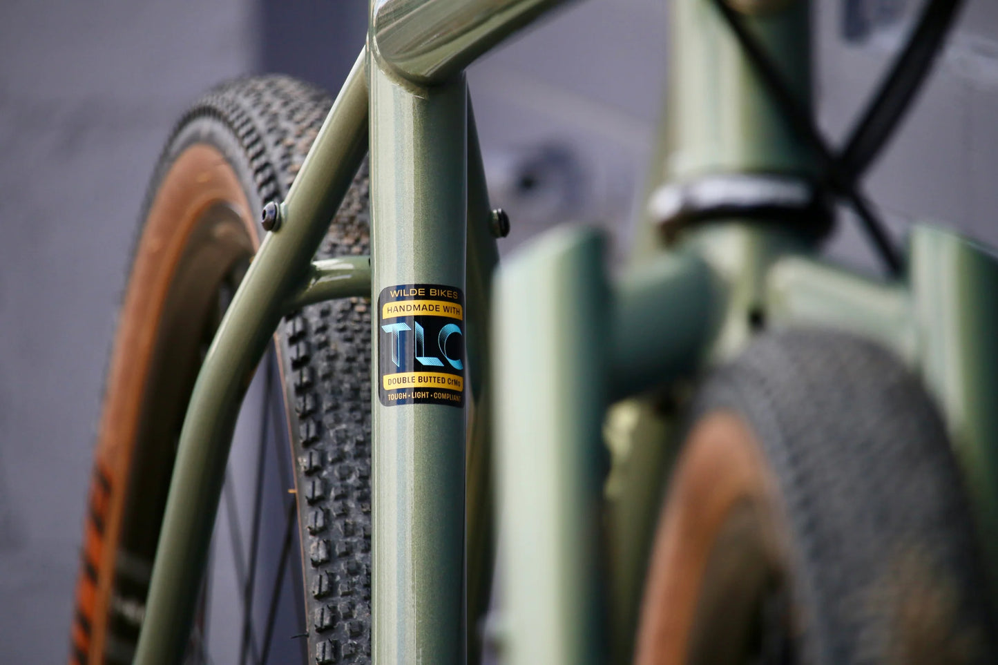 NEW Wilde Rambler Steel Gravel / All-Arounder Bike - Sage Green Shimmer
