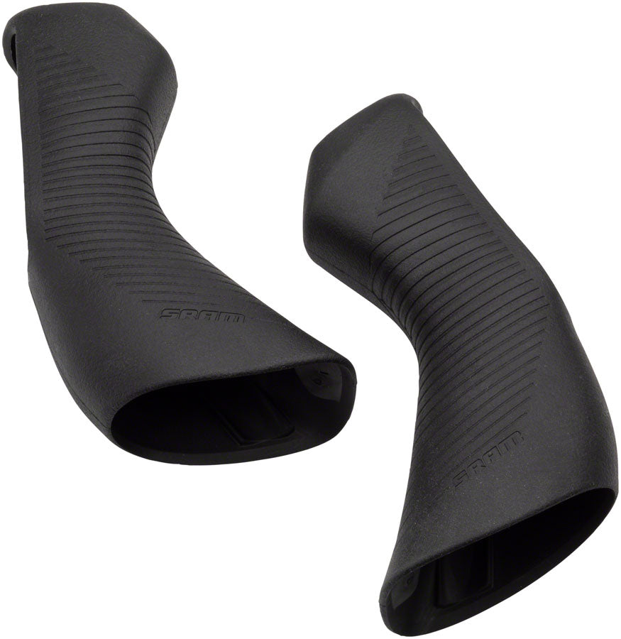 NEW SRAM eTap AXS Hydraulic Brake Lever Hood Covers - Black, Pair - Force D2, Rival D1