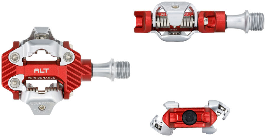 NEW Wolf Tooth ALT XC Performance Clipless Pedals - Dual Sided Clipless, Alloy, 9/16", Pair, Shimano SPD