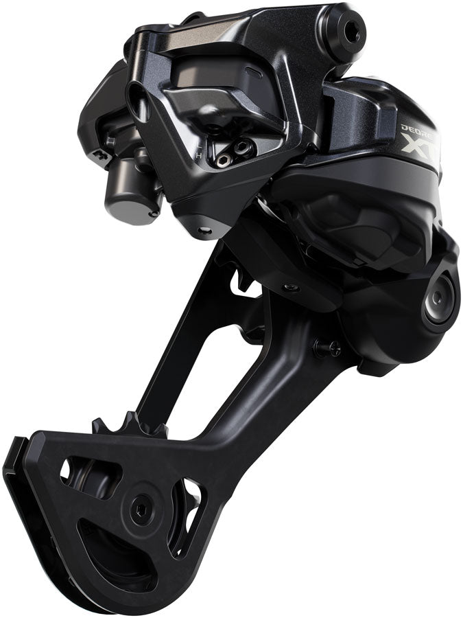 NEW Shimano Deore XT RD-M8250 Di2 Wireless Rear Derailleur - 12-Speed, Long Cage, Shadow ES, Black/Gray