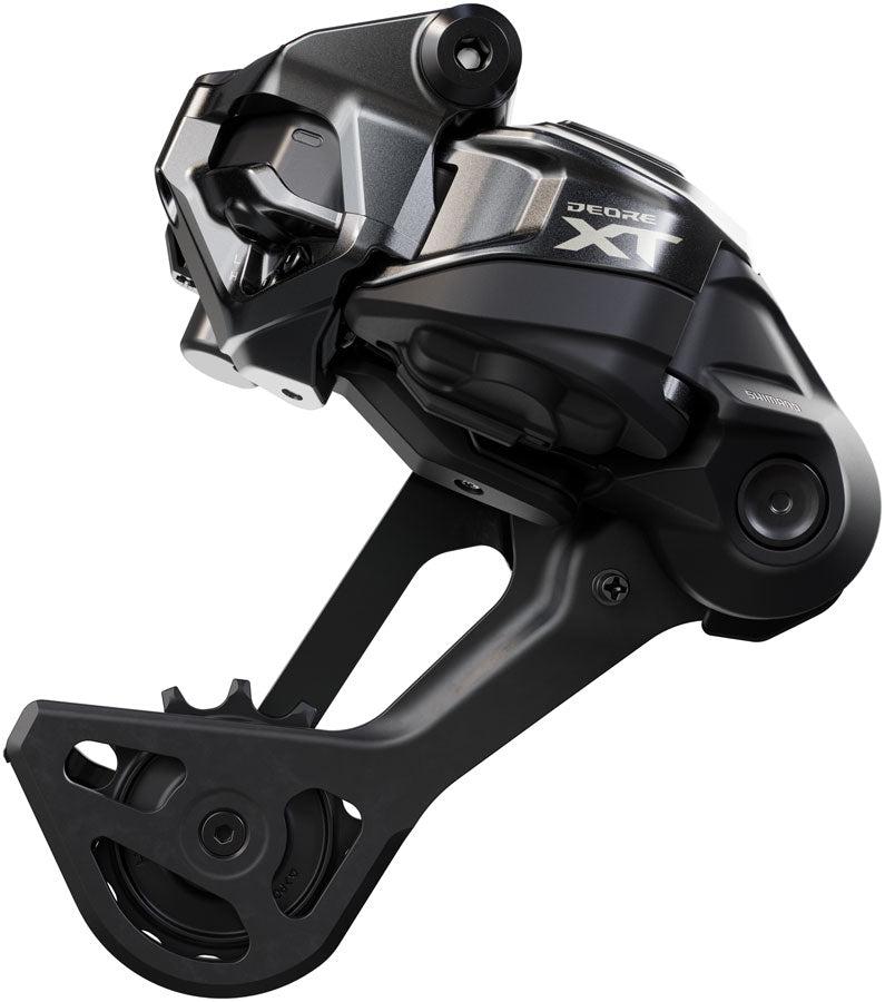 NEW Shimano Deore XT RD-M8250 Di2 Wireless Rear Derailleur - 12-Speed, Long Cage, Shadow ES, Black/Gray
