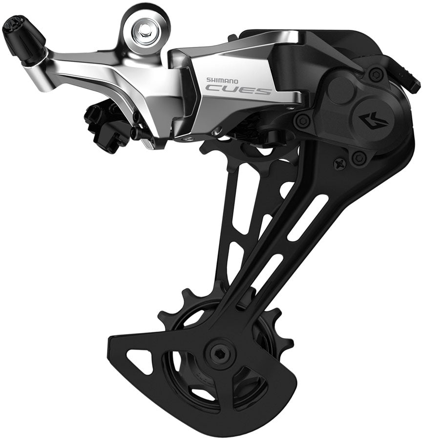 NEW Shimano CUES RD-U6000-GS Rear Derailleur - 10/11-Speed, Shadow Design Plus, Direct Attach, Medium Cage, Silver