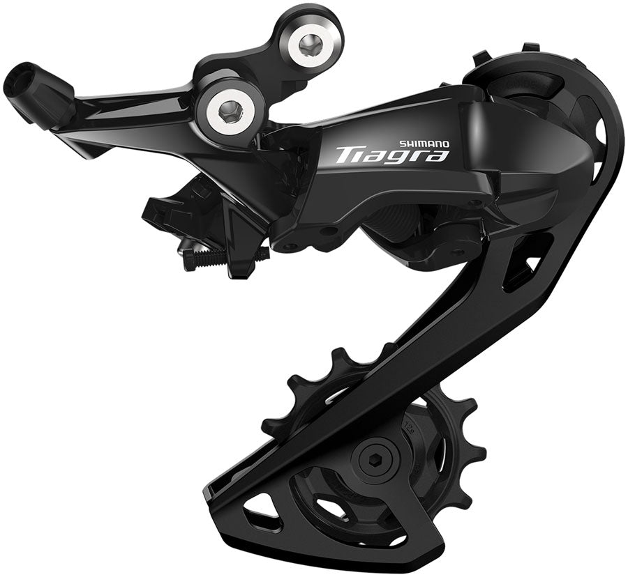 NEW Shimano Tiagra RD-R4000 Rear Derailleur - 11-Speed, Shadow RD Design, Top Normal, Direct Attach, Long Cage, Black