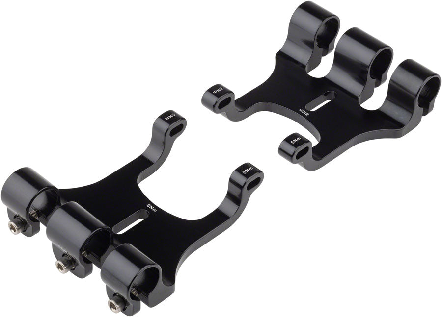 NEW Benno Rail Clamp Set - Compatible With Carry-On, Boost EVO 1-3 (16-19), Black