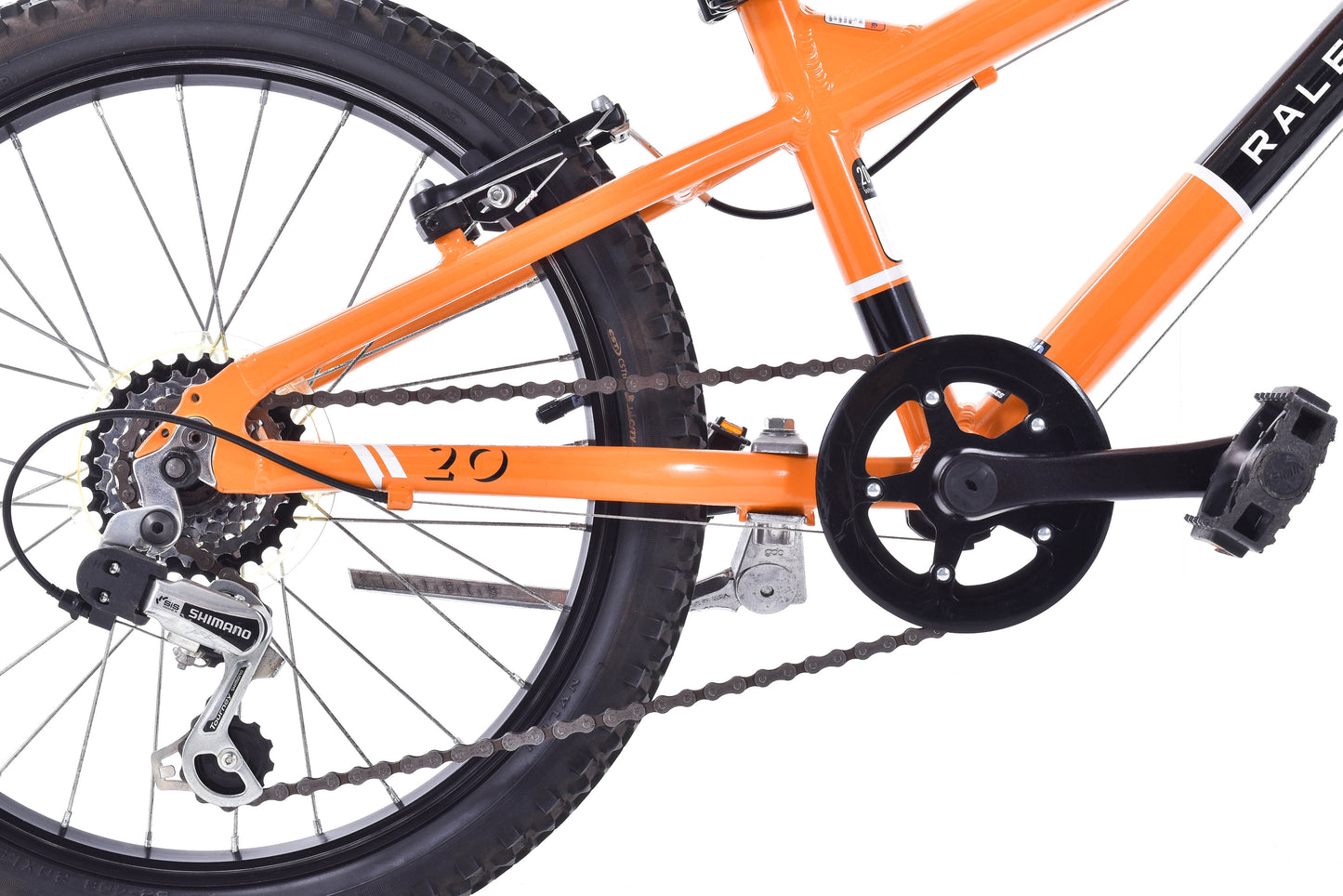 USED Raleigh Rowdy 20" Alloy Kids Mountain Bike