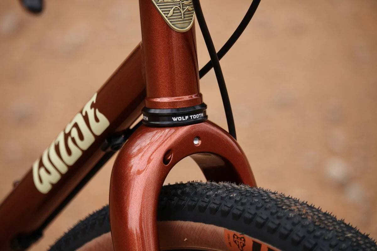 NEW Wilde Rambler SL Steel Gravel / All-Arounder Bike with Carbon Fork - Copper Metallic