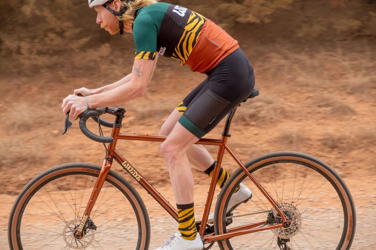 NEW Wilde Rambler SL Steel Gravel / All-Arounder Bike with Carbon Fork - Copper Metallic