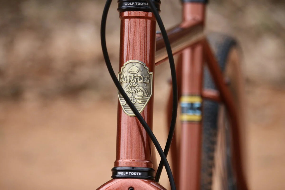 NEW Wilde Rambler SL Steel Gravel / All-Arounder Bike with Carbon Fork - Copper Metallic