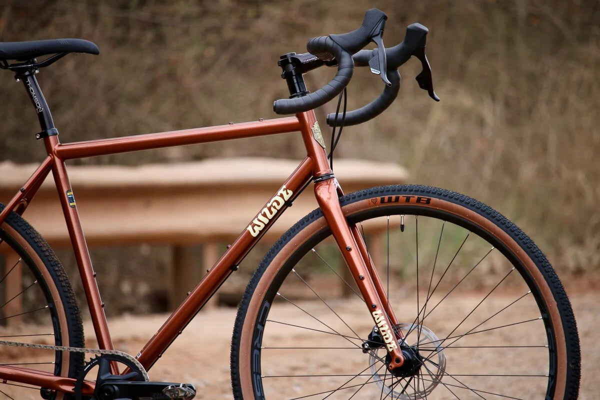 NEW Wilde Rambler SL Steel Gravel / All-Arounder Bike with Carbon Fork - Copper Metallic