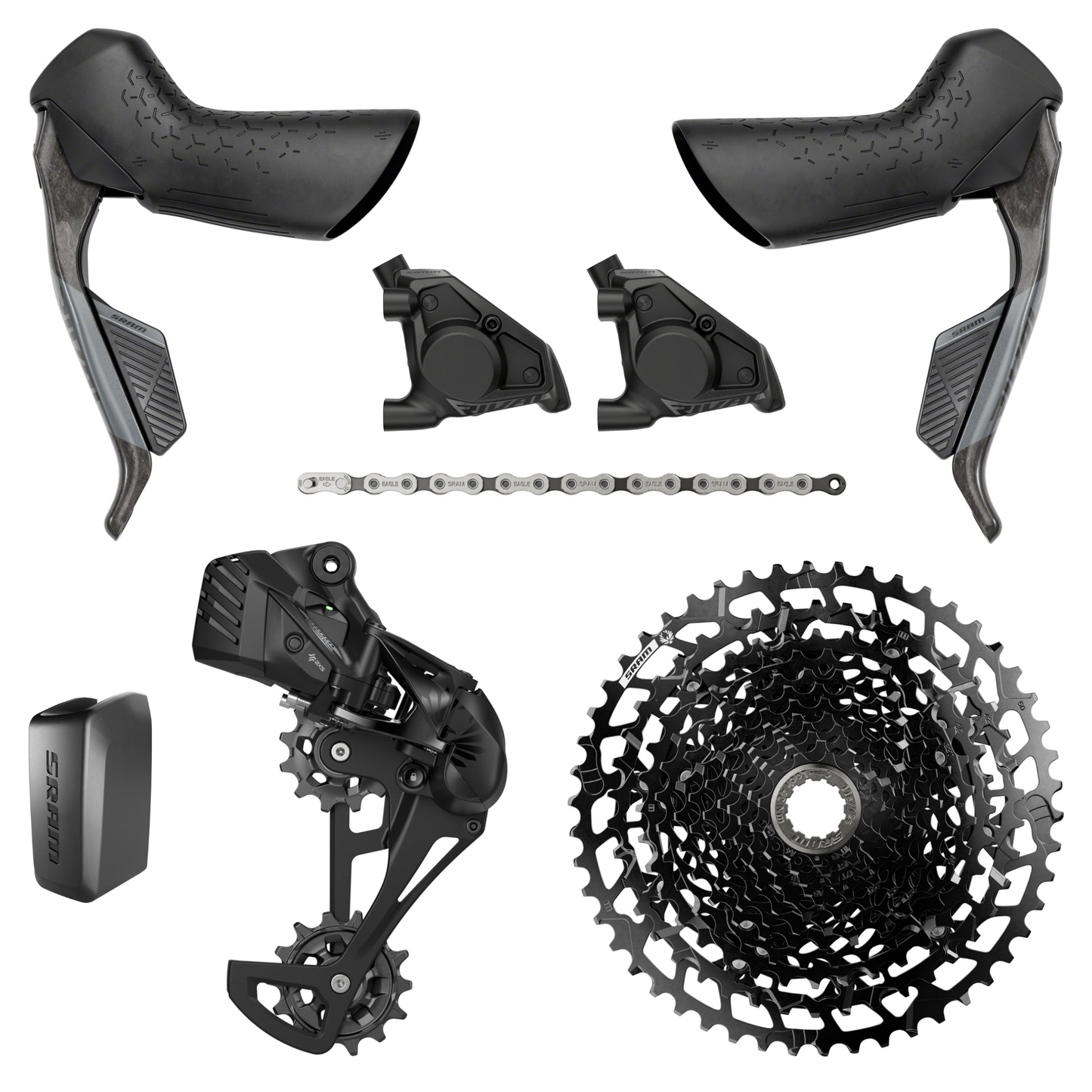 NEW SRAM Rival E1 / S500 Eagle AXS Mullet Groupset Kit, 1x12, Gravel