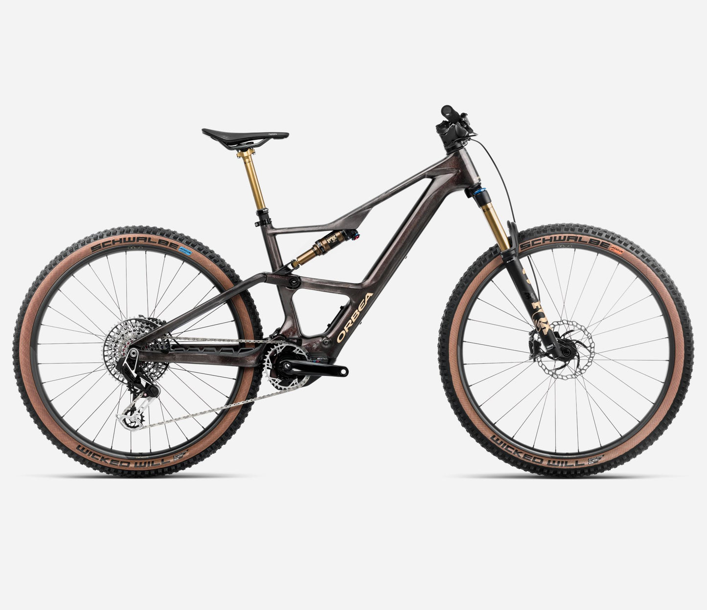 NEW 2025 Orbea Rise SL M-LTD Carbon 20mph E-Mountain Bike - SRAM XX Eagle Transmission AXS, Shimano EP801 RS Gen2 MC