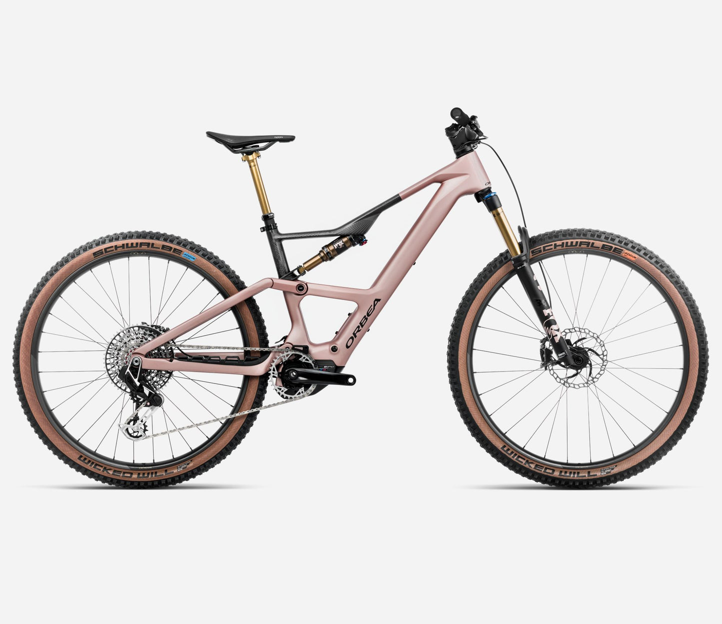 NEW 2025 Orbea Rise SL M-LTD Carbon 20mph E-Mountain Bike - SRAM XX Eagle Transmission AXS, Shimano EP801 RS Gen2 MC