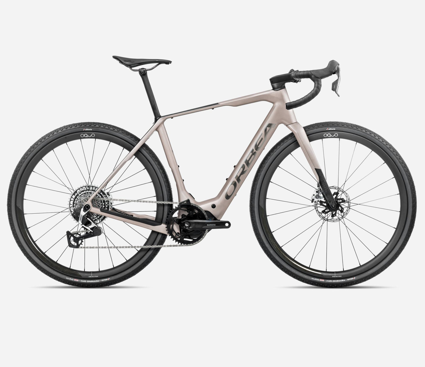 NEW 2025 Orbea Denna M11E 28mph Carbon E-Gravel Bike Shimano EP801RS-Gravel 420Wh SRAM Red AXS XPLR