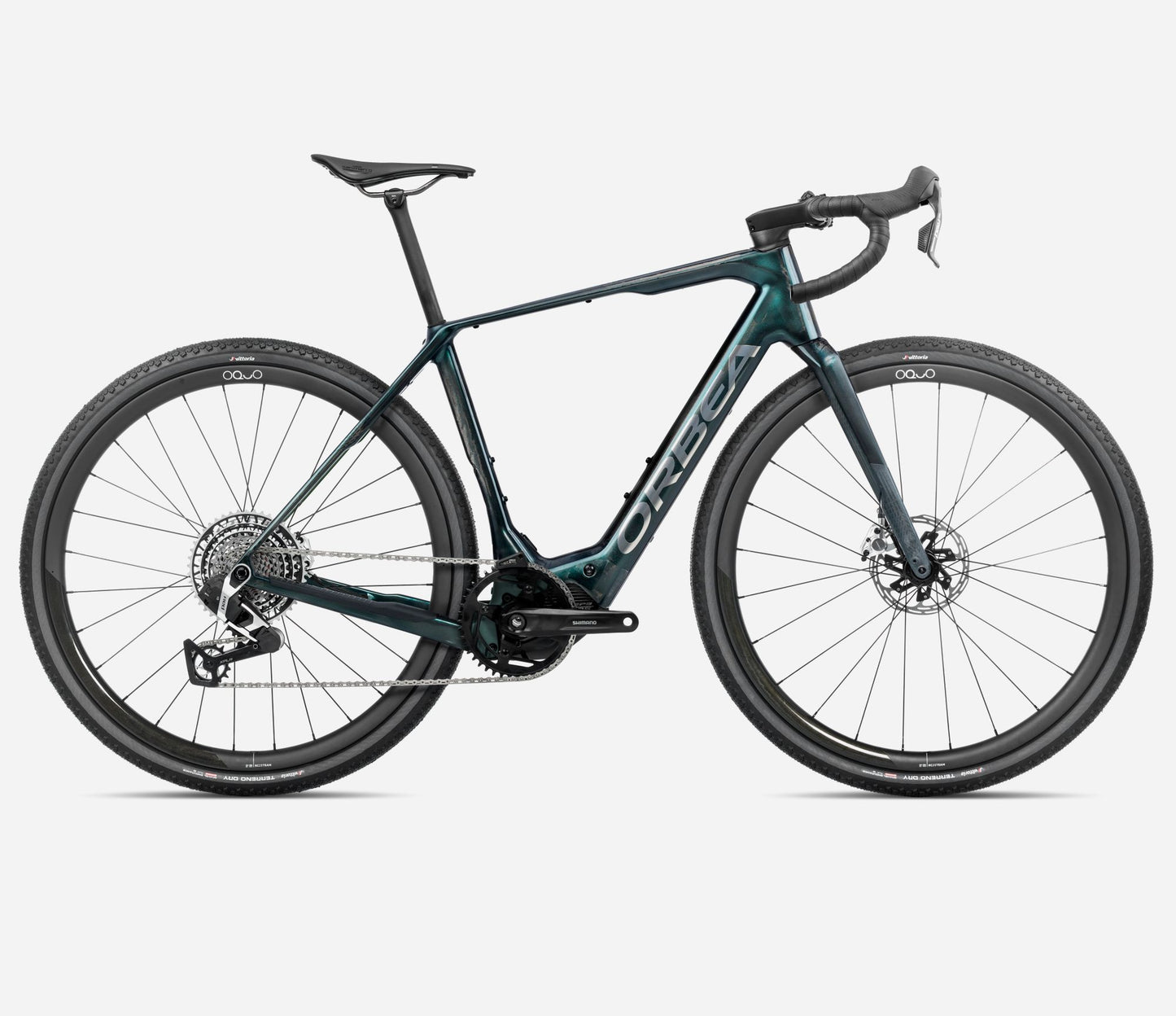 NEW 2025 Orbea Denna M11E 28mph Carbon E-Gravel Bike Shimano EP801RS-Gravel 420Wh SRAM Red AXS XPLR
