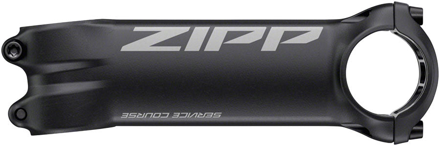 NEW Zipp Service Course Stem, +/-6, 1 1/8", Aluminum, Blast Black, B2