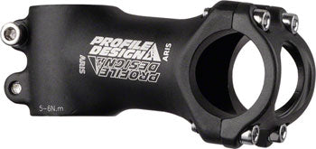 NEW Profile Design Aris Stem - 80mm, 31.8 Clamp, +/-7, 1 1/8", Aluminum, Black