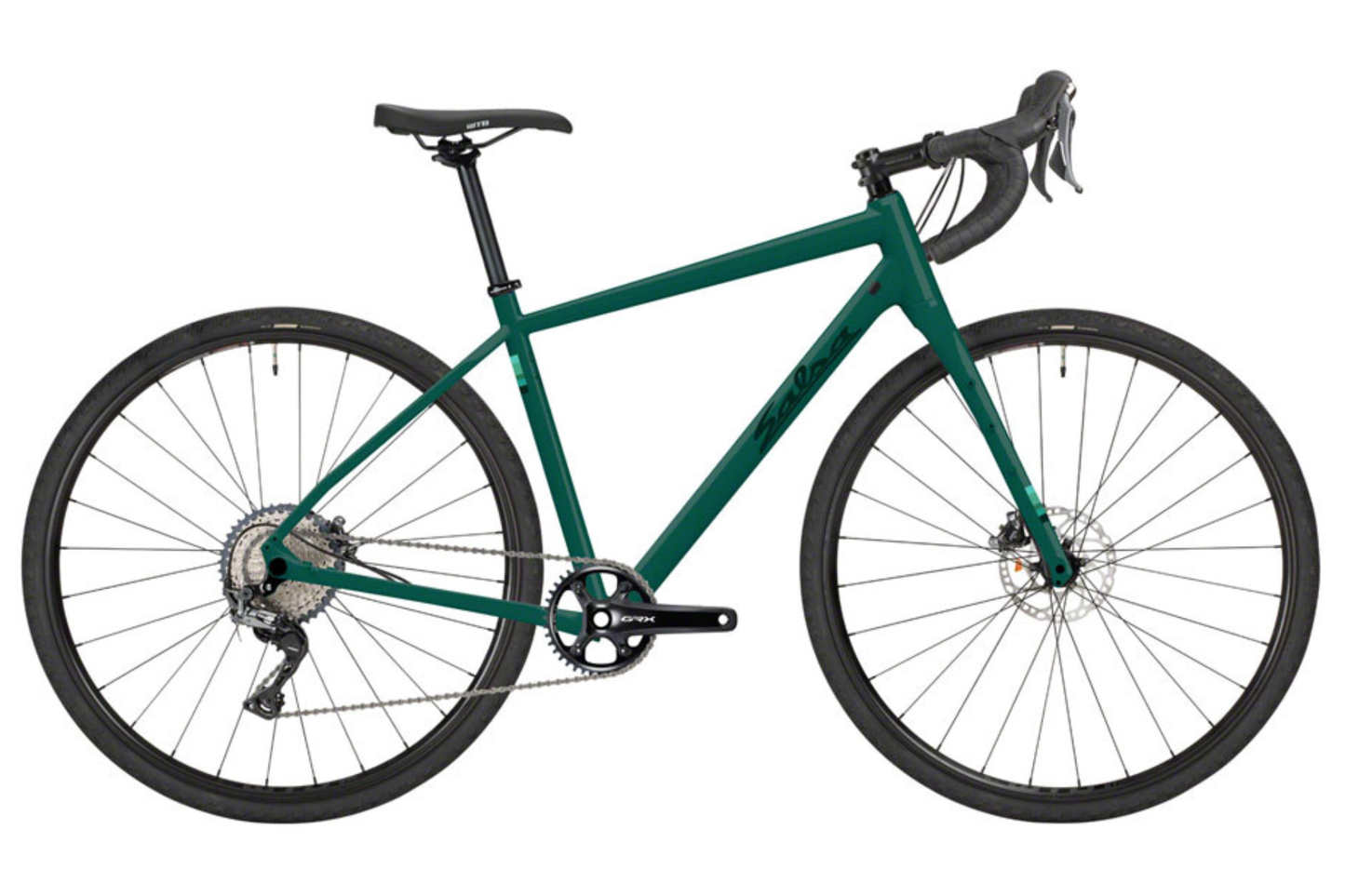 NEW Salsa Journeyer GRX 810 700 - Forest Green All-Road Gravel Bike - Around the Cycle