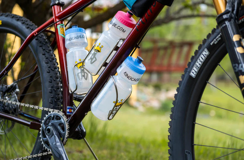 NEW King Cage Iris Stainless Steel Water Bottle Cage