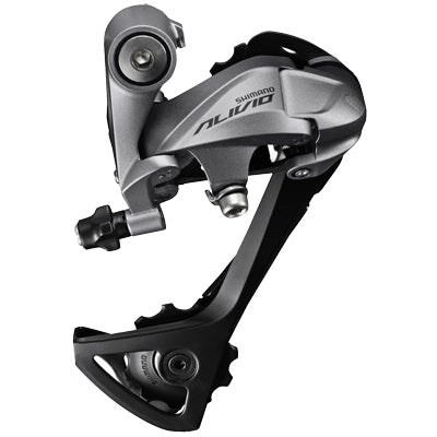 NEW Shimano Alivio Trekking RD-T4000-SGS 9 speed Rear Derailleur Long Cage Silver