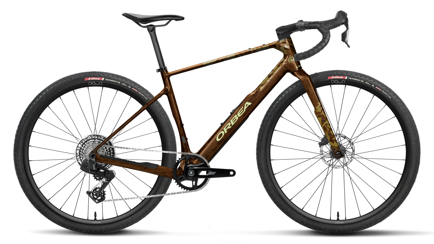 NEW 2027 Orbea TERRA M31eTEAM 1X Carbon Gravel Bike - SRAM Rival XPLR AXS