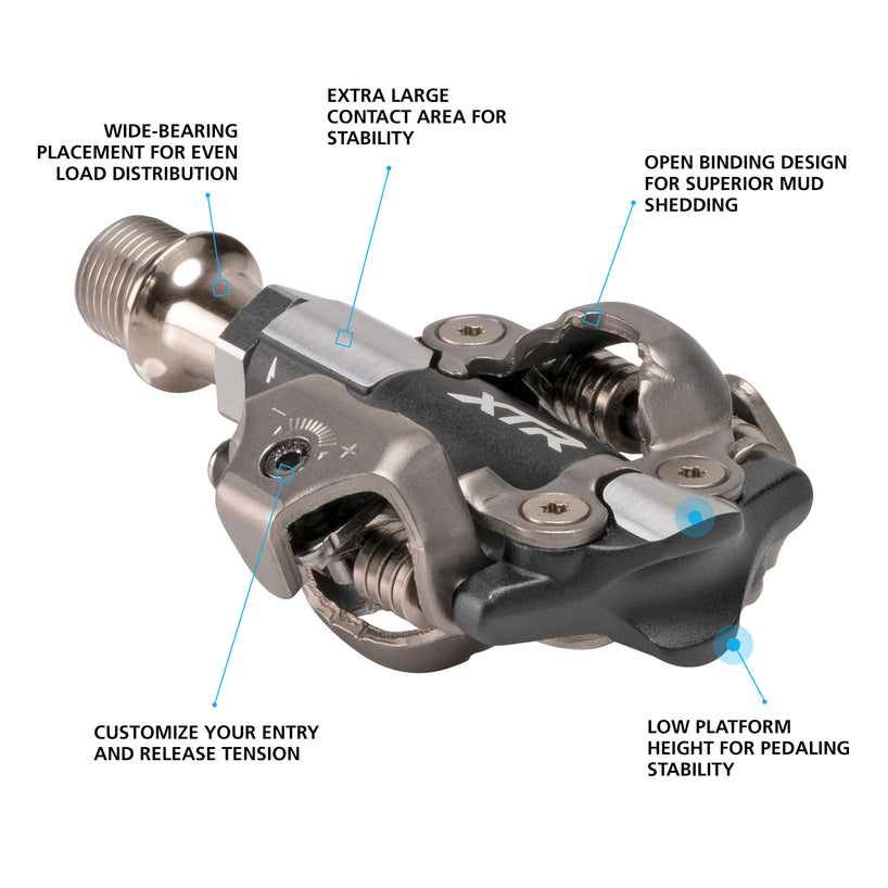 NEW Shimano XTR PD-M9100 XC Race SPD MTB Pedals