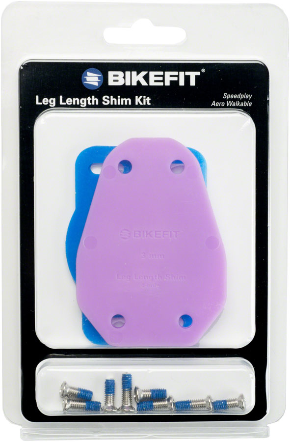 NEW Leg Length Shims - Wahoo Speedplay Compatible 4-hole 3mm 1-Pack Kit