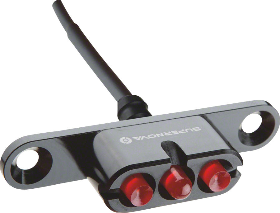 NEW Supernova E3 2 Taillight: Bolt Mount, AC Current, Black