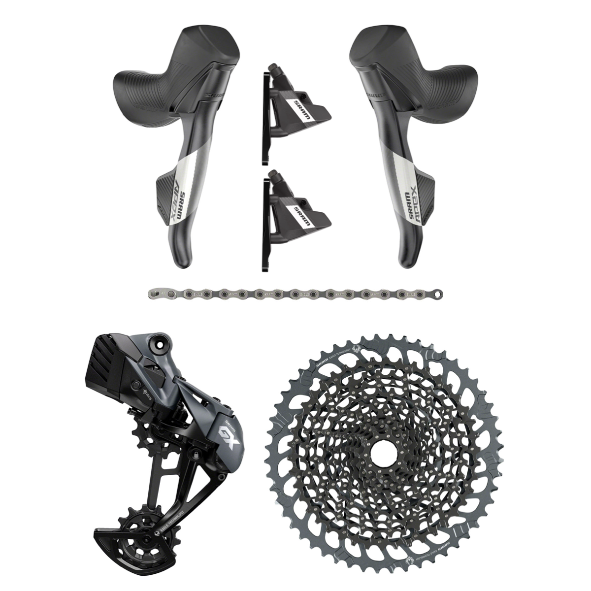 Sram apex discount gravel groupset