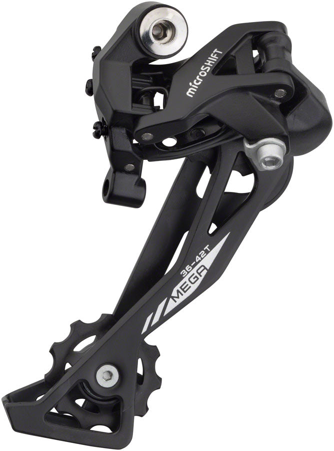 NEW microSHIFT XLE Rear Derailleur - 10 Speed, Long Cage, Black