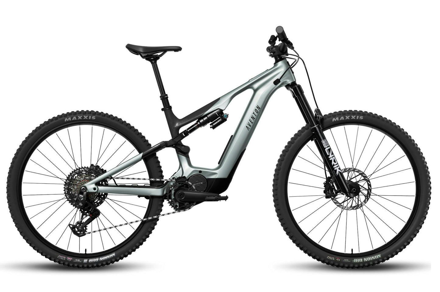 NEW Aventon Current EXP eMTB — Carbon Frame, Mid-Drive 120Nm, 105mi Range, RockShox